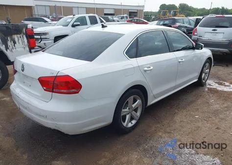 2013 Volkswagen Passat 2.5L Se from USA, damaged, VIN 1VWBP7A39DC096864